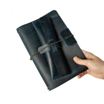 A5 Defter / Travel Notebook Kılıfı + Bade Kalemlik Seti
