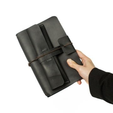 A5 Defter / Travel Notebook Kılıfı + Bade Kalemlik Seti