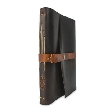 Hazan Yatay Deri Defter-35x25 cm