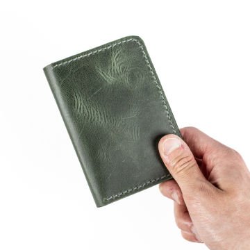 Merv Minimal El Yapımı Deri Cüzdan/Kartlık - Merv 1