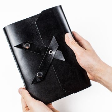 Petek - A5 Büyük Boy Deri Defter