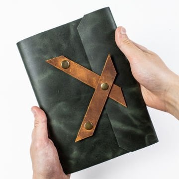Petek - A5 Büyük Boy Deri Defter