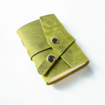 Cevher-A7 / Küçük Boy Deri Defter