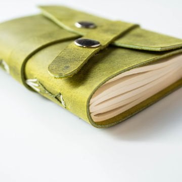 Cevher-A7 / Küçük Boy Deri Defter