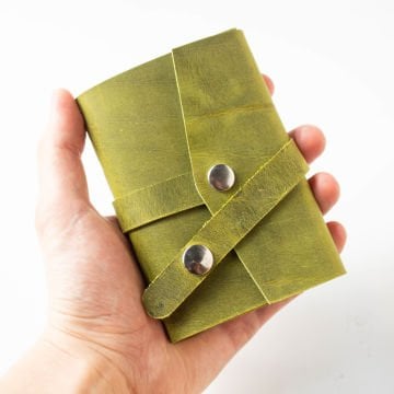 Cevher-A7 / Küçük Boy Deri Defter