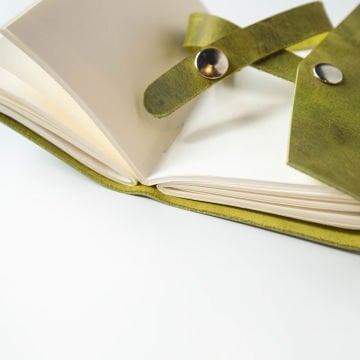 Cevher-A7 / Küçük Boy Deri Defter