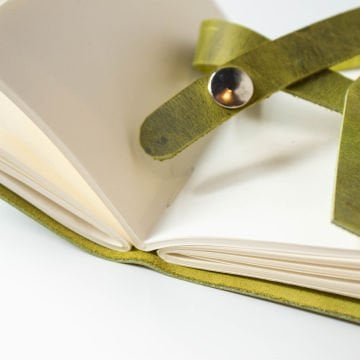 Cevher-A7 / Küçük Boy Deri Defter