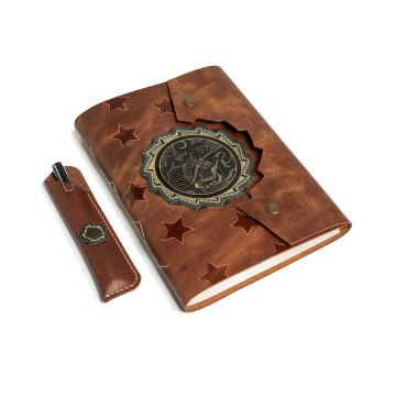 Türkiye Yüzyılı Özel Tasarım El Yapımı Deri Defter