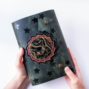 Türkiye Yüzyılı Özel Tasarım El Yapımı Deri Defter