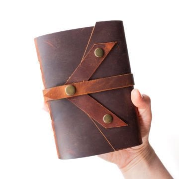 Bereket - A6 Orta Boy Deri Defter