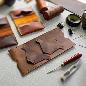 Deri Kartlık - Cüzdan Workshop / Deri Atölyesi