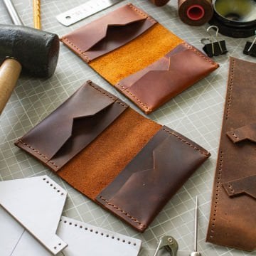 Deri Kartlık - Cüzdan Workshop / Deri Atölyesi