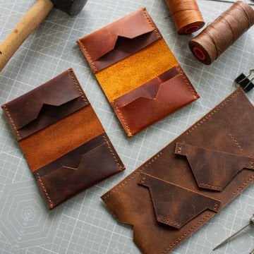 Deri Kartlık - Cüzdan Workshop / Deri Atölyesi