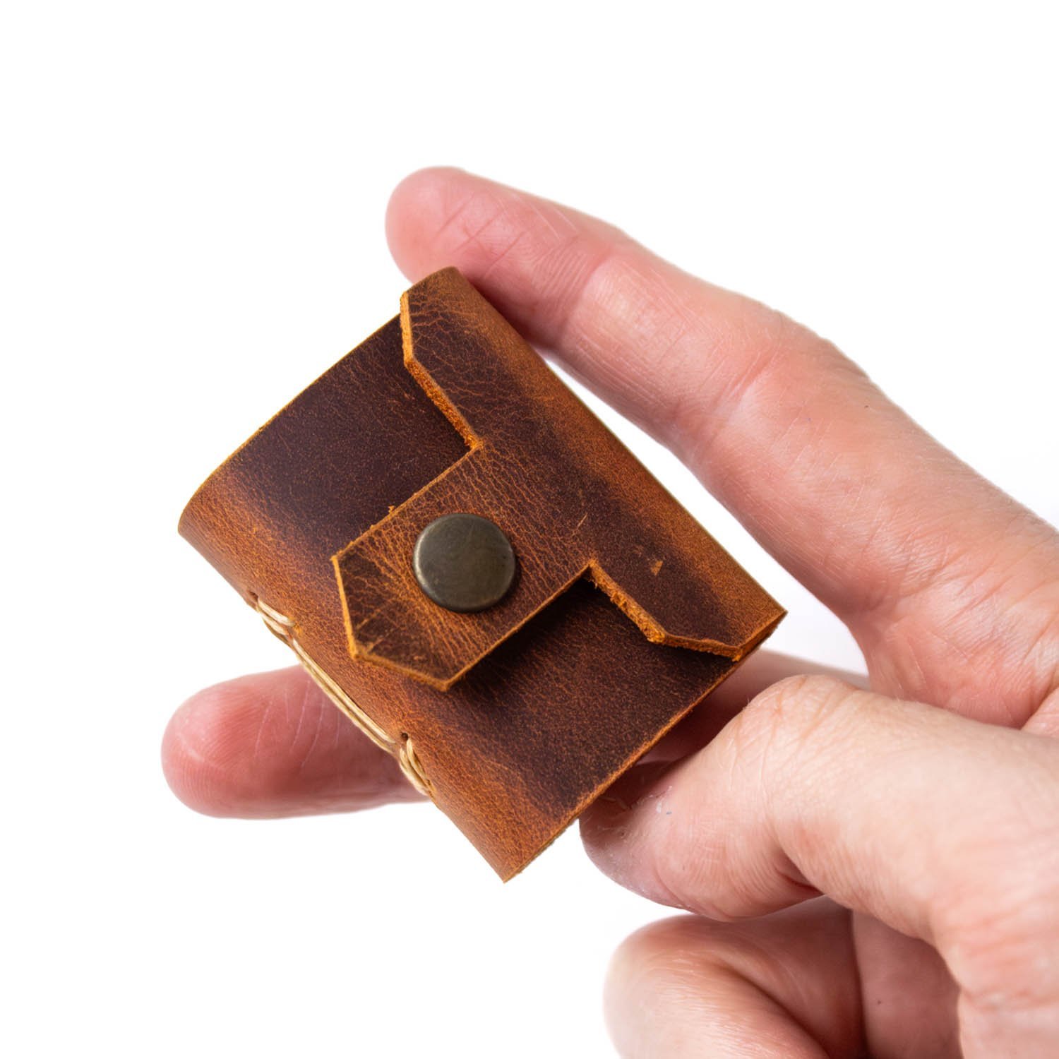 Petek Mini Deri Defter - 2