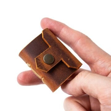 Petek Mini Deri Defter - 2