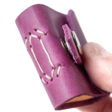 Petek Mini Deri Defter - 2