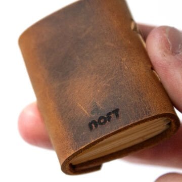 Petek Mini Deri Defter - 2