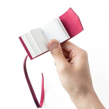 Petek - Mini Deri Defter / Suluboya Defteri / Resim Defteri