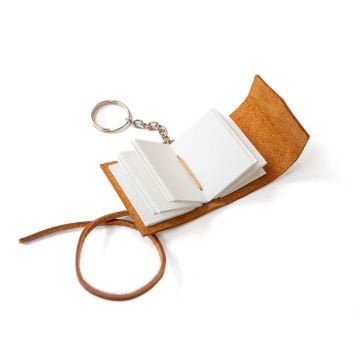 Petek - Mini Deri Defter / Suluboya Defteri / Resim Defteri