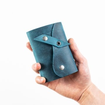 Petek - A7 / Küçük Boy Deri Defter 2 - Liderin Paltosu