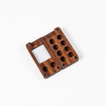 Mini Suluboya Paleti - Ahşap Suluboya Paleti