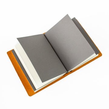 Pasaport Boy Travel Notebook Deri Defter Kılıfı - Seyahat Defteri - 11x14 cm