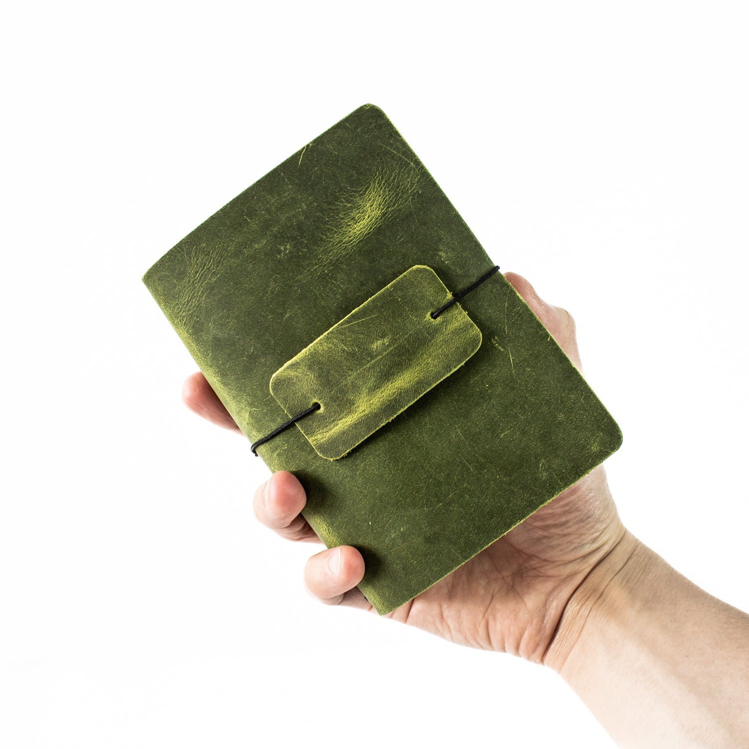 Pasaport Boy Travel Notebook Deri Defter Kılıfı - Seyahat Defteri - 11x14 cm