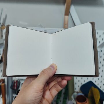 Kumsal - Suluboya Defteri / Resim  Defteri - Mini (8x8cm)