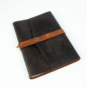 Hazan A5 Büyük Boy Deri Defter