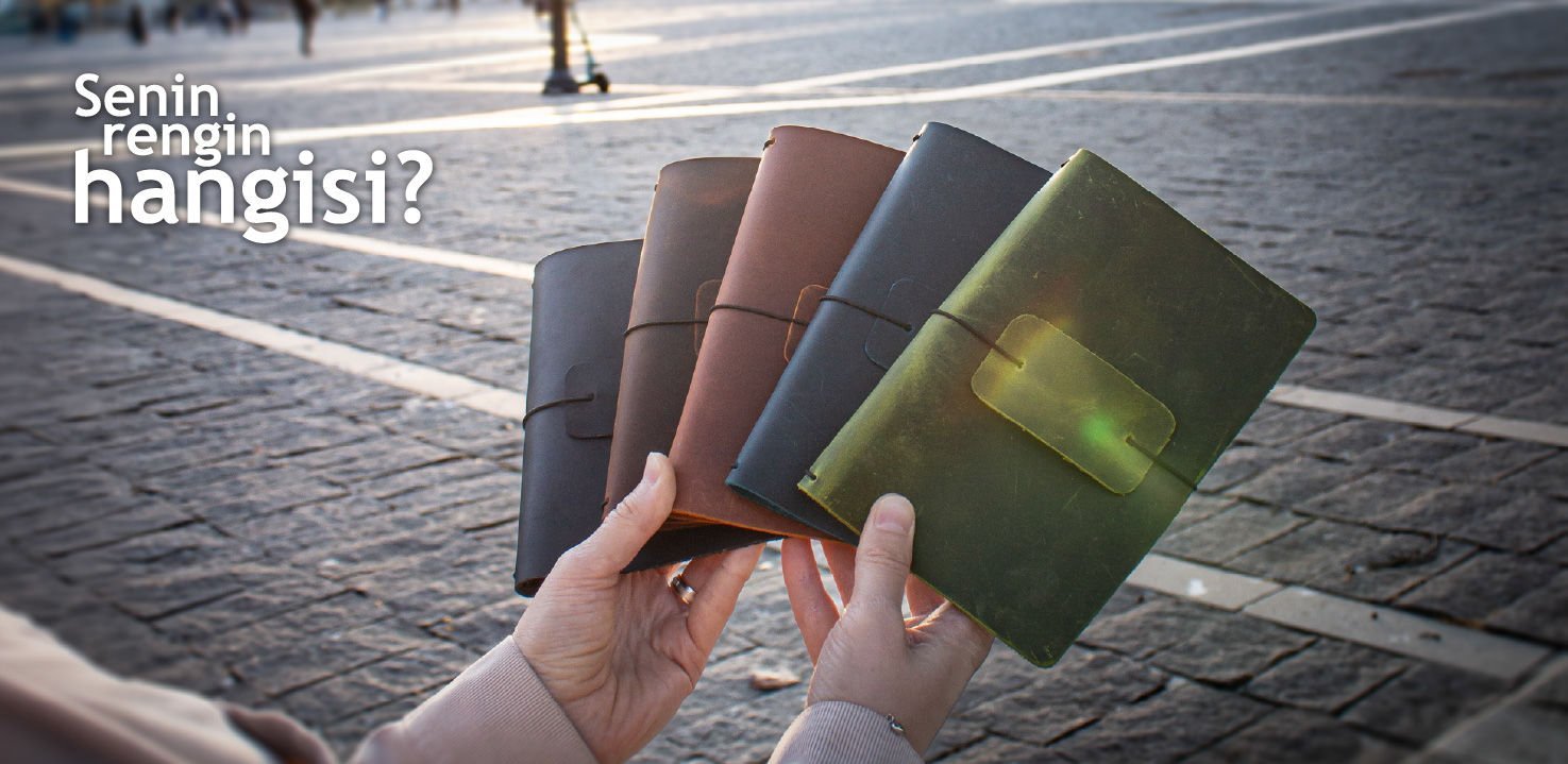 Senin defter kılıfı rengin hangisi?