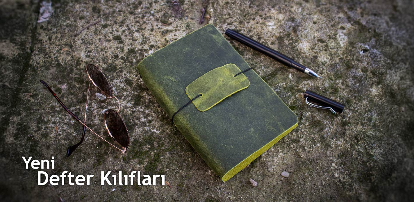 Deri Defter Kılıfları - Traveler Notebook - Seyahat Defterleri