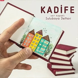 noft kadife suluboya defteri